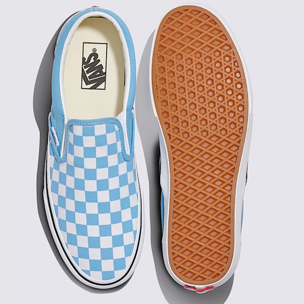 Vans Men’s Blue White Checkered Classic Slip-On
Color Theory Checkerboard - Picture 4 of 16